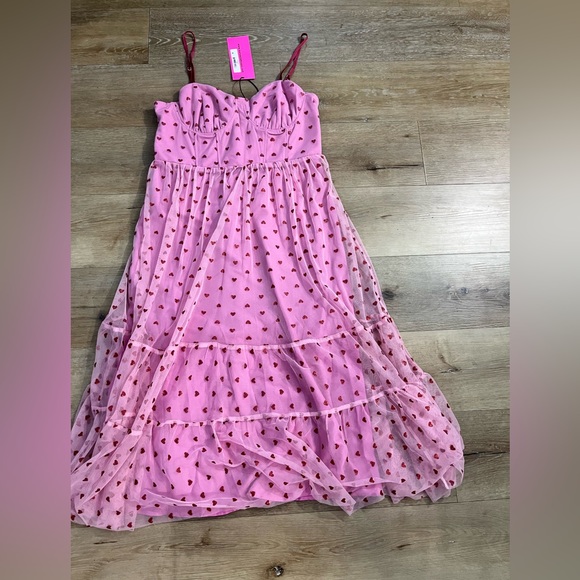 Betsey Johnson heart dress - Picture 2 of 8